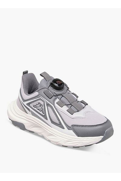 Kappa Boys' Logo Print Sports Shoes with Rotating Buckle Closure