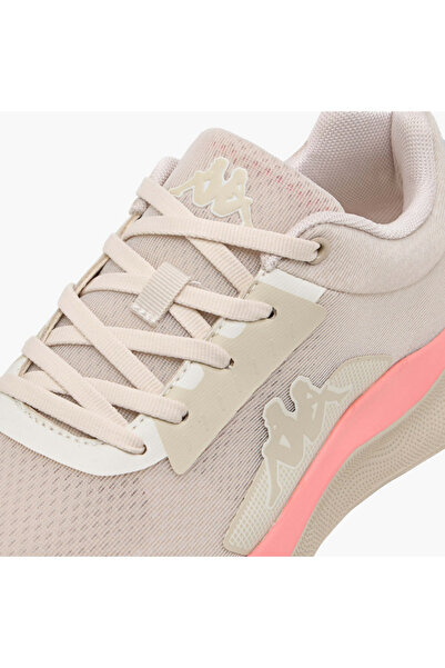 Kappa Women's Logo Detail Sports Shoes with Lace-Up Closure
