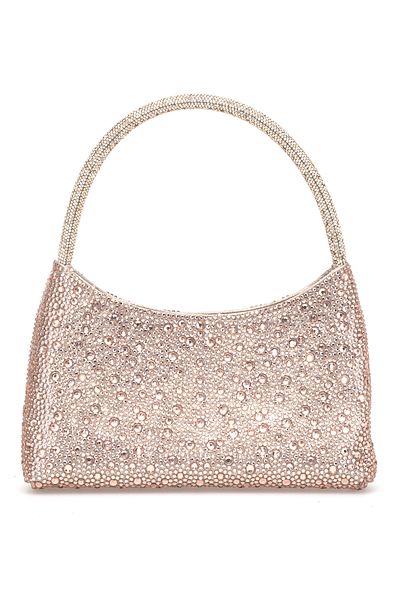 VAROL ÇANTA Varol 915R Women's Royal Evening Dress Bag Powder