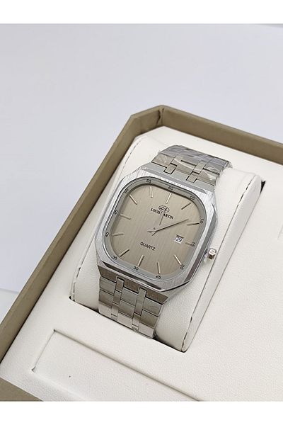 Louis & Louisa Men's Fashion Watch with Stainless Steel Strap