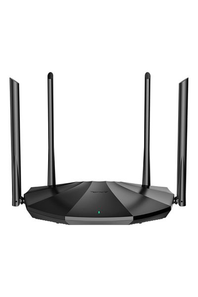 Tenda WiFi 6 Router, DualBand 2.4Ghz/5GHz 300+1201Mbps, 4x6dBi, 4 Gigabit ports - TND-TX2