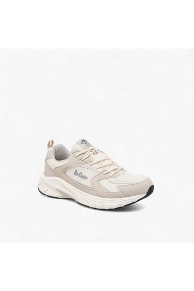 Lee Cooper Men's Panelled Lace-Up Sports Shoes with Pull Tab
