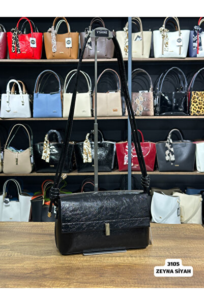 VICTORIA SHINE حقيبة بغطاء شبكي 3105 أسود زينا