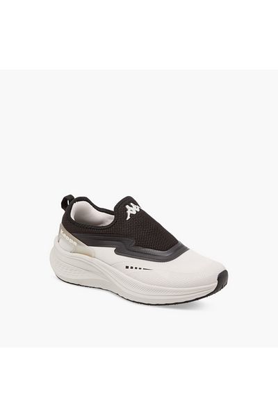 Kappa Men's Logo Print Slip-On Sports Shoes with Pull Tab