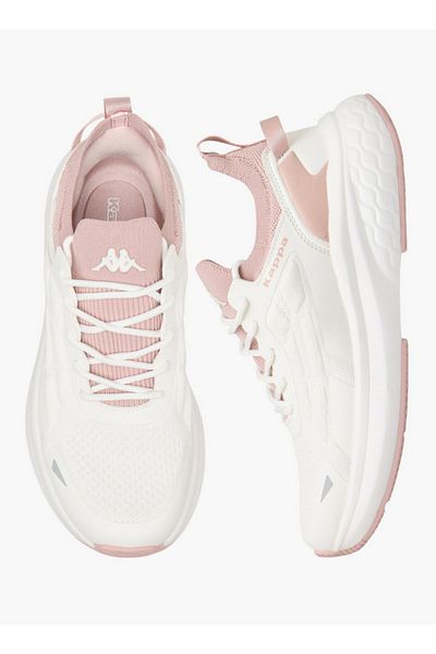 Kappa Women's Logo Print Sports Shoes with Lace-Up Closure