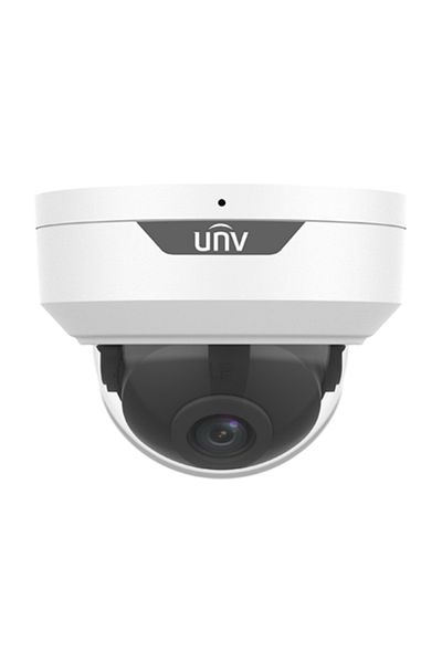 Uniview IP camera 4 MP, EasyStar, 2.8 mm lens, IR 30M, Mic, IK10 - UNV IPC324LE-ADF28K-H