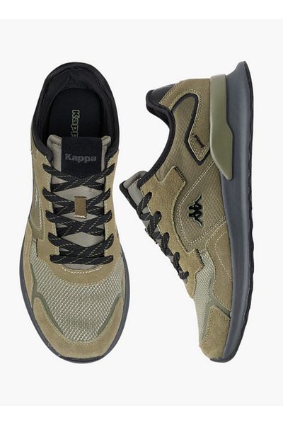 Kappa Men's Logo Detail Sports Shoes with Lace-Up Closure