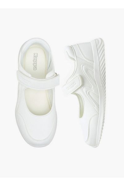 Kappa Girls' Textured School Shoes with Hook and Loop Closure
