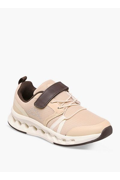 Kappa Boys' Logo Detail Sports Shoes with Hook and Loop Closure