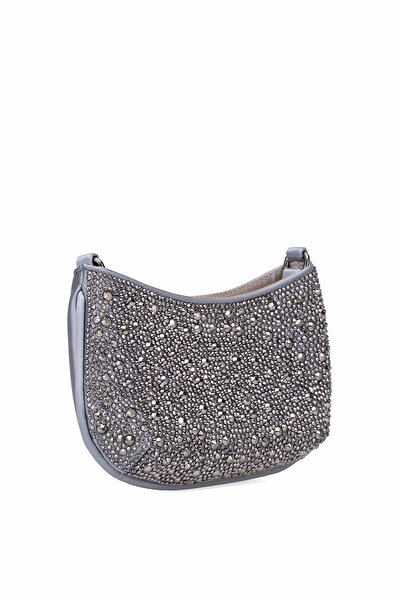 VAROL ÇANTA Varol 916R Geantă pentru rochie de seară regală pentru femei Platinum