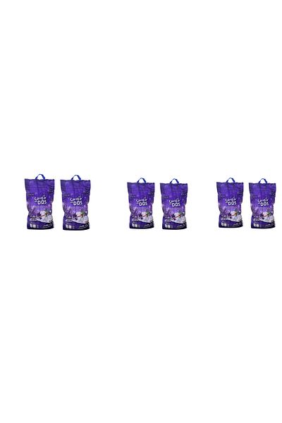 ASL DOS Premium Lavender Scented Laundry Powder, 6 Packs of 10 kg, Total 60 kg