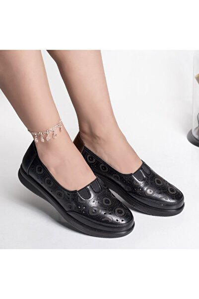 ADS Pantofi casual de damă negri - piele Liko, 39