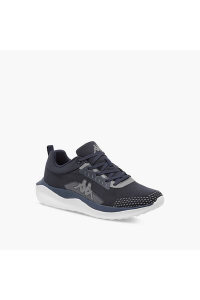 Kappa Men's Logo Detail Sports Shoes with Lace-Up Closure