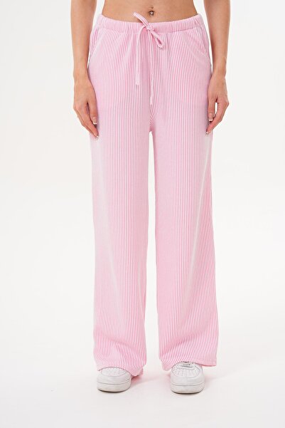 ŞİMAL Kadın Çizgi Desenli Pantolon 250602 -