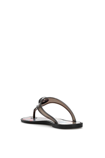 Ayakkabı Fuarı Elite Kdrj9003-2 Women's Flip Flops Black