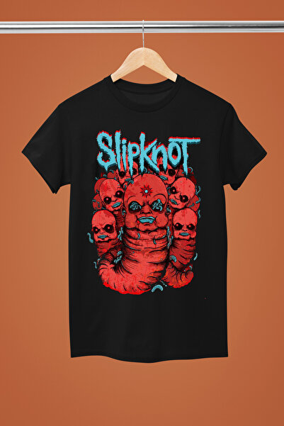 MAGORS TRICOU ROCK SLIPKNOT DIN BUMBAC CU IMPRIMARE Mâneci scurte REGULAR
