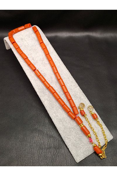 Han Ticarethane Old Tunisia Coral Prayer Beads
