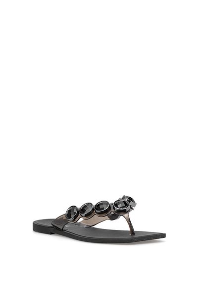 Ayakkabı Fuarı Elite Kdrj001-1 Women's Flip Flops Black
