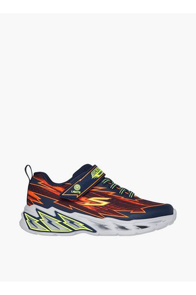 SKECHERS Boys' LIGHT STORM 2.0 Sports Shoes with Hook and Loop Closure - 400149L-NVOR