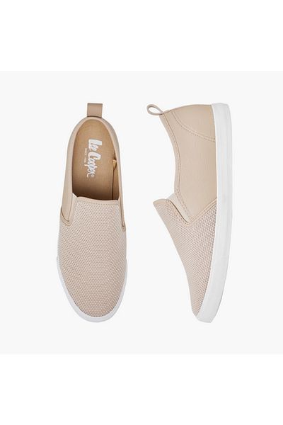 Lee Cooper Women's Textured Slip-On Loafers