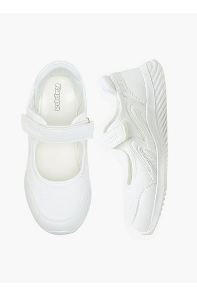 Kappa Girls' Textured School Shoes with Hook and Loop Closure