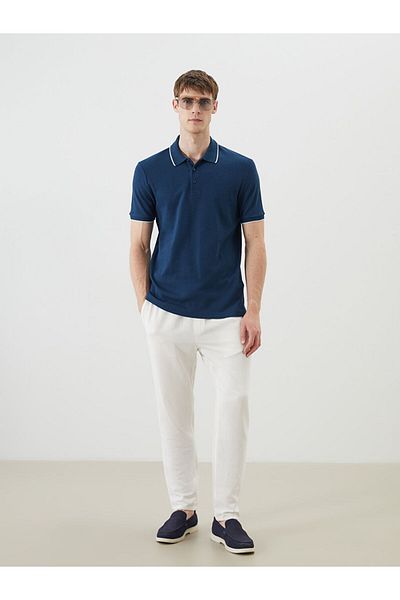 LC Waikiki New Season Polo Neck Short Sleeve Men's T-Shirt - S55147Z8