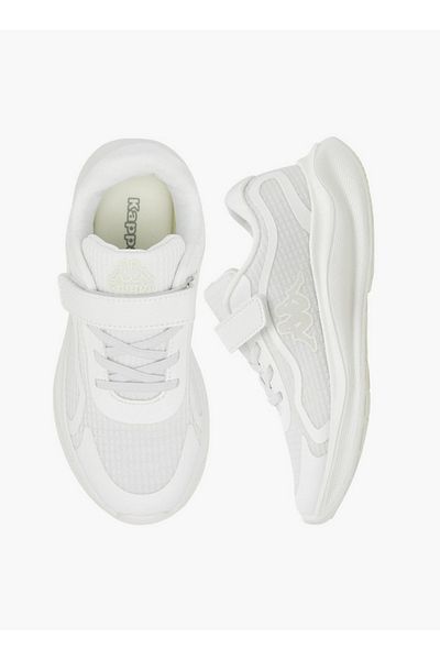 Kappa Girls' Logo Print Sports Shoes with Hook and Loop Closure