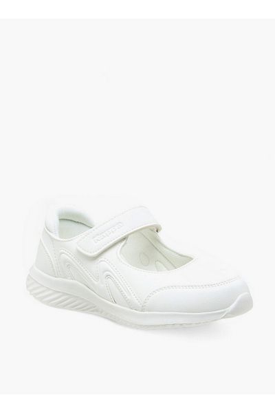 Kappa Girls' Textured School Shoes with Hook and Loop Closure