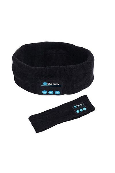 divendi-ro Bluetooth sports headband with hands-free, built-in buttons, microphone and headphones