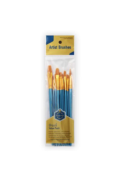 Art Tone Synthetic Brush Set 10 Pack