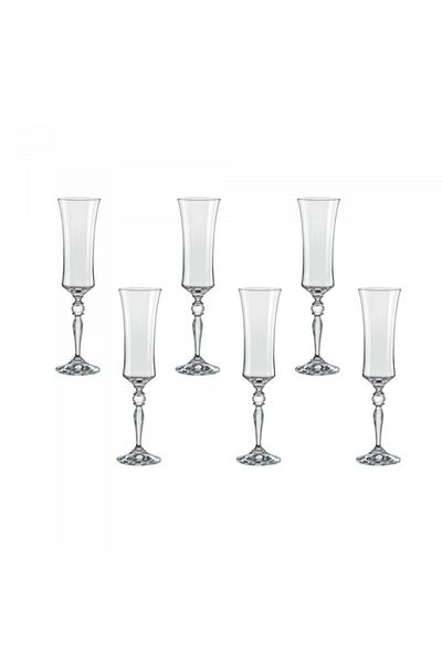 Bohemia Cristal Set 6 pahare vin spumant/sampanie BOHEMIA CRISTAL GRACE 190ml