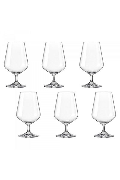 Bohemia Cristal Pahar BOHEMIA CRISTAL SIESTA pentru bere set 6 buc 550ml