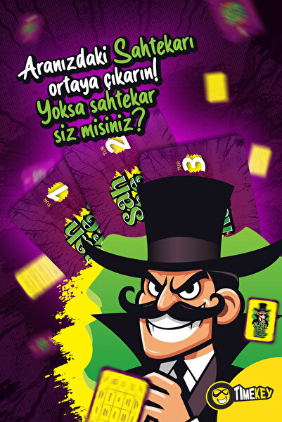 timekey Sahtekar arkadaşlarınız ve aileniz ile oynayabileceğiniz bluff ve kelime oyunu