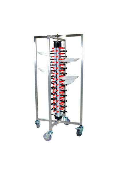 Raki Transport trolley for 48 plates