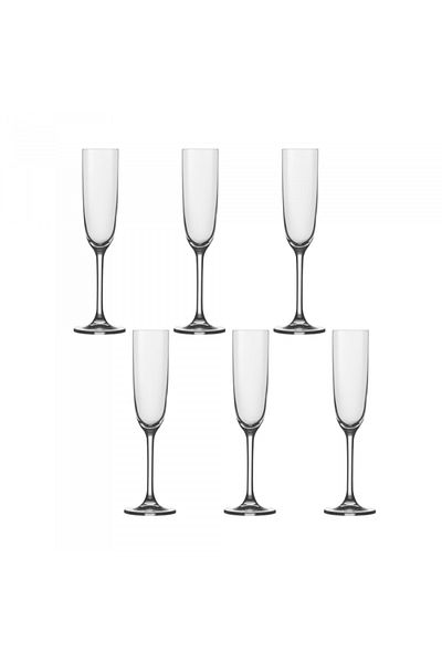 Bohemia Cristal Pahar sampanie set 6 buc BOHEMIA CRISTAL FLAMENCO 160ml