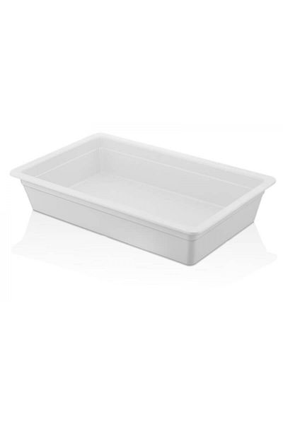 Culinaro Tava gastronorm din melamina GN 1/1 530x325xh100mm, 11lt, alba