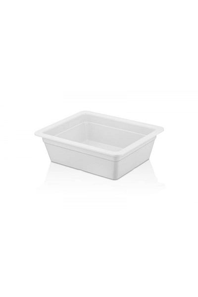 Culinaro Tava gastronorm din melamina GN 1/2 325x265xh100mm, 5,1lt,alba