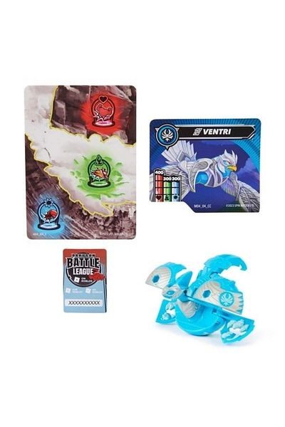 SPIN MASTERR Bakugan Core Figures Set - Titanium Ventri