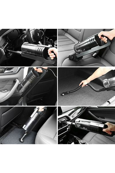 divendi-ro Car Vacuum Cleaner, 100W Turbo, LED Light, Included accessories, Premium