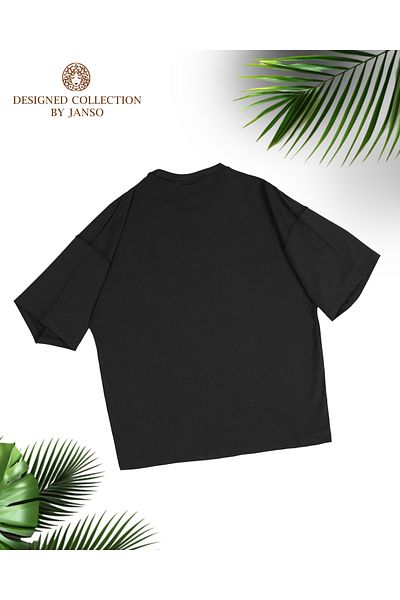 JANSO GROUP -Women's Cotton Printed a Duck Short Sleeve Tshirt Oversize Big Size