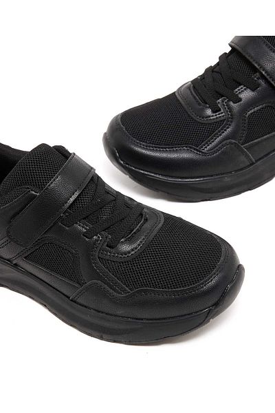 R&B White BOYS SCHOOL SHOE 28-37