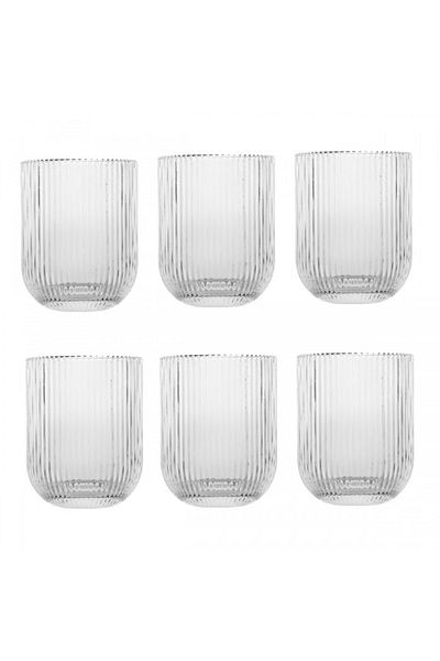Raki Set 6 pahare sticla Bloom 260ml 7,5xh9,5cm
