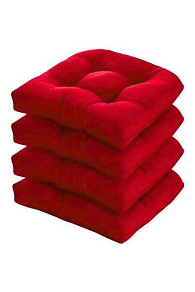MoMMe Chair Mattress 45X45 cm 4-Piece Red