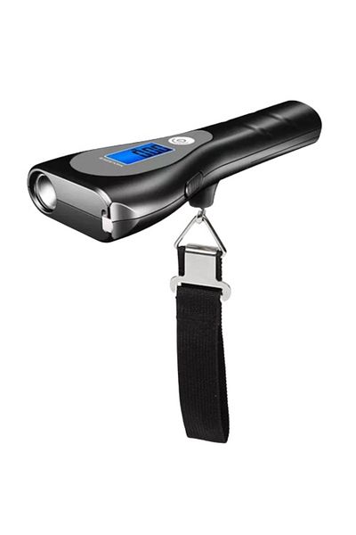 divendi-ro Andowl electronic luggage scale with LCD display and flashlight, portable, max. 50kg