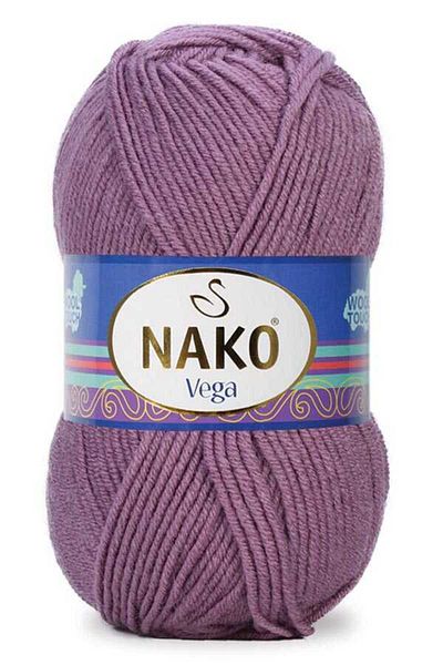 NAKO 5 Pieces Vega Hand Knitting Yarn 10237 Purple