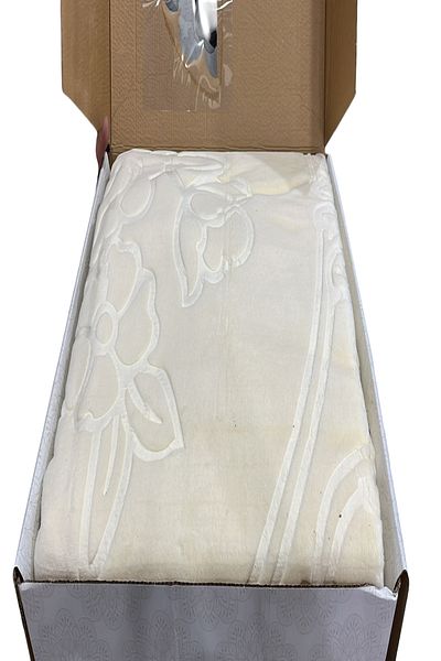 Sarar Gold Embos Double Blanket