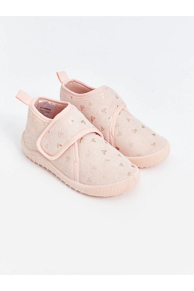 LC Waikiki Παντόφλες για κορίτσια LCW STEPS Pink Velcro