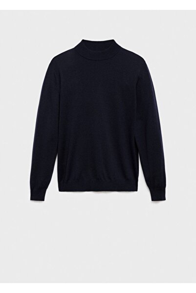 MANGO Man %100 merinos yünü boğazlı kazak