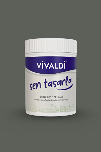 Vivaldi Boya Tüm Yüzeyler İçin Su Bazlı Hibrit Yenileme Boyası DIY-Dolap-Ahşa...