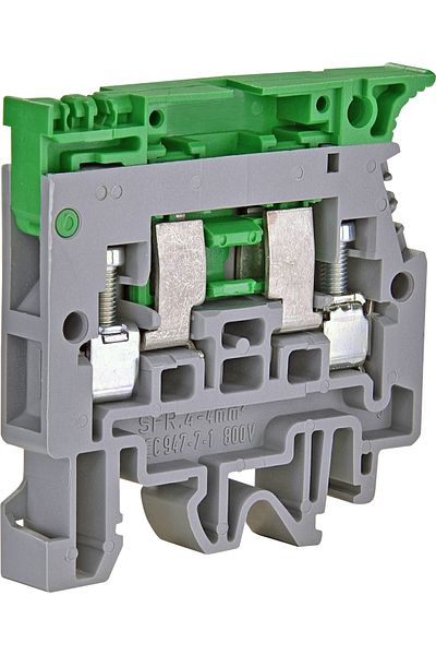 Eti Cylindrical fuse holder, 5x20mm, DIN rail mounting, ESC-SFR.4, 003903057,